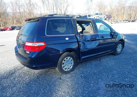 2007 Honda Odyssey Lx from USA, damaged, VIN 5FNRL38207B135626